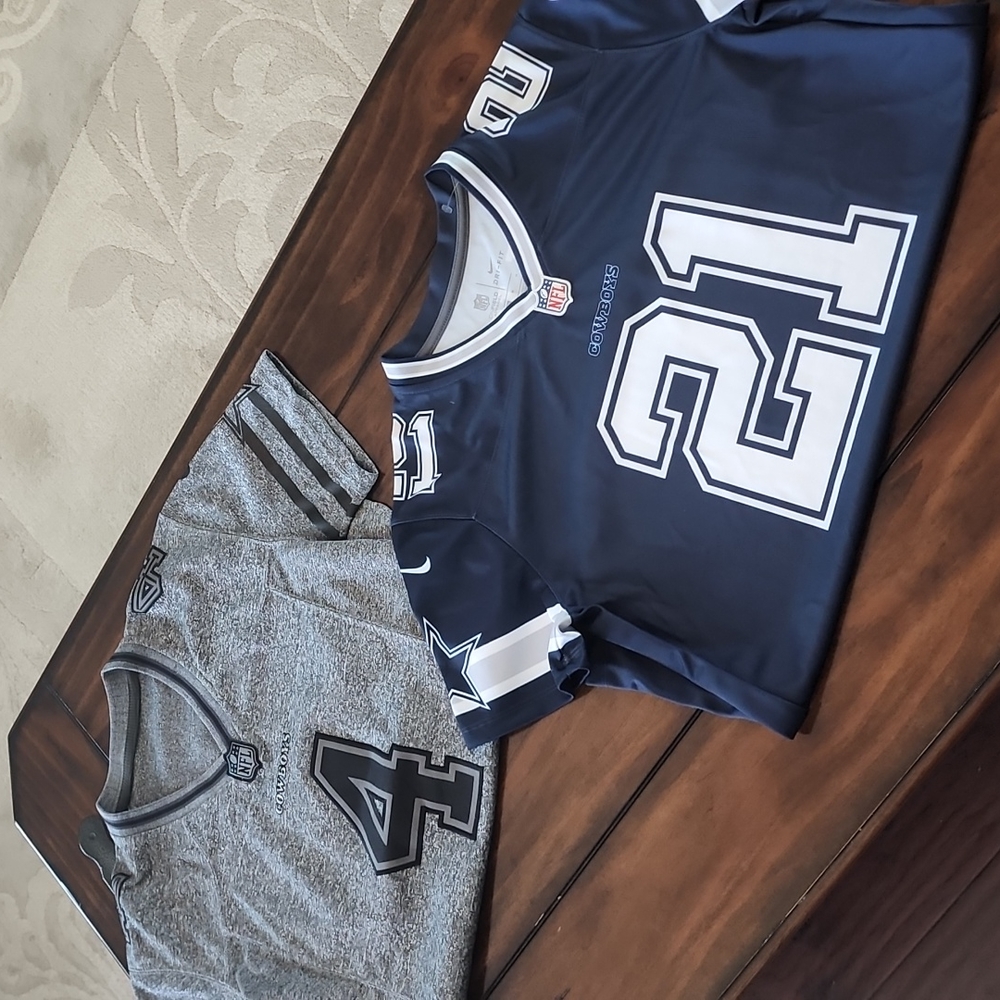 Dallas Cowboys Jerseys - Dak and Elliot